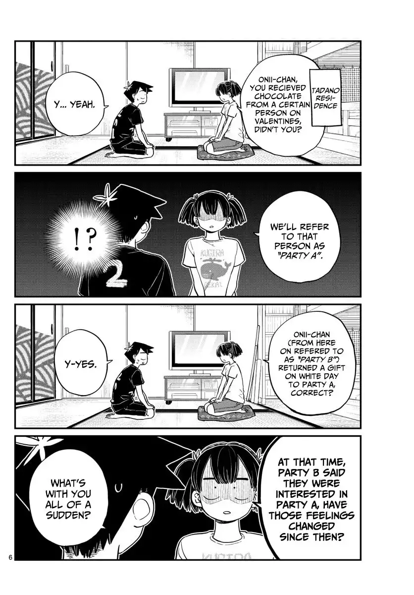 Komi-san wa Komyushou Desu Chapter 195 6